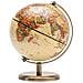 14 Centimetri World Globe Mini Antique Globe - Geografica Moderna Tavolino Della Decorazione Educativa - 14 Centimetri Diametro Metal Arc E Base Bronzato Colore - Scuola A Casa E Office - Foto miniatura 1