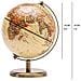 14 Centimetri World Globe Mini Antique Globe - Geografica Moderna Tavolino Della Decorazione Educativa - 14 Centimetri Diametro Metal Arc E Base Bronzato Colore - Scuola A Casa E Office - Foto miniatura 3