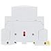 Contattore 2p 1no 1nc Ac 20a 24v 220v 230v 50 60hz Domestica Contattore Di Ca Di Montaggio Su Guida Din (24v)  - Foto miniatura 3