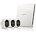 VMS3330, sistema di videosorveglianza WiFi con tre telecamere di sicurezza senza fili, alimentate a batteria, risoluzione HD, visione notturna, interno / esterno, APP Android & iOS, kit 3 Telecamere, funziona con Alexa, Google WiFi e IFTTT - Foto miniatura 1
