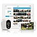 VMS3330, sistema di videosorveglianza WiFi con tre telecamere di sicurezza senza fili, alimentate a batteria, risoluzione HD, visione notturna, interno / esterno, APP Android & iOS, kit 3 Telecamere, funziona con Alexa, Google WiFi e IFTTT - Foto miniatura 6