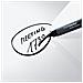 GL158 Vetro 300 x 300mm Bianco bacheca magnetiche e accessori - Foto miniatura 4