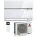 Condizionatore Fisso Dualsplit MXZ-2F53VF+EF25+35 Kirigamine Zen Potenza 9000+12000 BTU /H Classe A+++ /A++ Inverter e Wi-Fi - Foto miniatura 1