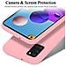Custodia Compatibile Con Samsung Galaxy A21s In Liquid Rosa - Coperchio Protettivo In Silicone Tpu Flessibile - Foto miniatura 5