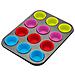 Stampo Muffine Con Cartucce In Silicone Kh-4188 - Foto miniatura 1