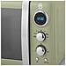 Microonde Digitale Sm22030gneu Retro 20L 5 Livelli Di Potenza Scongelamento Timer 60 Min 800W Colore Verde - Foto miniatura 2