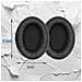 Cuscinetti Auricolari Per Sennheiser Hd201 Black - Foto miniatura 4