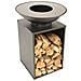 Braciere da Giardino con Griglia ONYX Classico 60 cm Coperto - Foto miniatura 3
