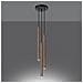 Sollux Lighting Lampada A Sospensione Pastelo 3p Legno Sl.1268 - Moderno Lampade A Sospensione Legna 115x19.5x19.5 Cm - Foto miniatura 3