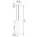 Sollux Lighting Lampada A Sospensione Pastelo 3p Legno Sl.1268 - Moderno Lampade A Sospensione Legna 115x19.5x19.5 Cm - Foto miniatura 5