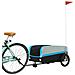 Rimorchio Da Bici Nero E Blu 45 Kg In Ferro - Foto miniatura 5