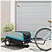 Rimorchio Da Bici Nero E Blu 45 Kg In Ferro - Foto miniatura 10
