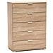 Mobiletto 5 Cassetti Naturale - Foto miniatura 1