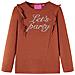 Maglietta Da Bambina A Maniche Lunghe Cognac 140 - Foto miniatura 1