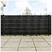 Schermi Da Balcone 10 Pz Neri 255x19 Cm In Polyrattan - Foto miniatura 7