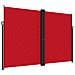 Tenda Da Sole Laterale Retrattile Rossa 220x1200 Cm - Foto miniatura 2
