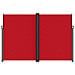 Tenda Da Sole Laterale Retrattile Rossa 220x1200 Cm - Foto miniatura 3