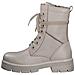 Nebiano Booties Stivaletti Pelle Scarpe Donna Beige Eu 37, 2-25286-41 403 - Foto miniatura 2