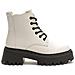 White Casual Closed Booties Stivaletti Pelle Scarpe Donna Bianco Eu 39, 948016/05-12 - Foto miniatura 2