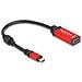 Adattatore USB Type-C per HDMI (DP Alt Mode) 8K 60 Hz con funzione HDR rosso - Foto miniatura 3