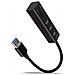 HMA-CR3A replicatore di porte e docking station per laptop Cablato USB 3.2 Gen 1 (3.1 Gen 1) Type-A Nero - Foto miniatura 1