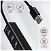 HMA-CR3A replicatore di porte e docking station per laptop Cablato USB 3.2 Gen 1 (3.1 Gen 1) Type-A Nero - Foto miniatura 7