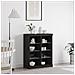 Sideboard con luci LED Nero Rovere 41x37x100 cm - Foto miniatura 2