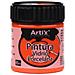 Pack Da 6 Uds. Pittura Ceramica E Vetro 45 Ml Colore Arancione - Foto miniatura 3