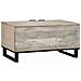 Tavolino da salotto Beige e Nero 80 x 50 x 40 cm - Foto miniatura 5