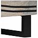 Tavolino da salotto Beige e Nero 80 x 50 x 40 cm - Foto miniatura 8