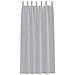 Tende con tende 2 pcs Grigio scuro 140x175cm Poliestere - Foto miniatura 4