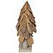 Albero di Natale 3 pcs Marrone Legno massello di teak - Foto miniatura 6