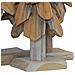 Albero di Natale 3 pcs Marrone Legno massello di teak - Foto miniatura 8