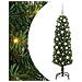 Albero di Natale artificiale con 150 LED Verde 150 cm - Foto miniatura 1
