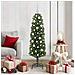 Albero di Natale artificiale con 150 LED Verde 150 cm - Foto miniatura 2