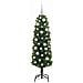 Albero di Natale artificiale con 150 LED Verde 150 cm - Foto miniatura 4