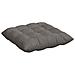 Cuscini per Seduta 4 pcs Grigio chiaro 40 x 40 x 6 cm - Foto miniatura 5