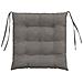 Cuscini per Seduta 4 pcs Grigio chiaro 40 x 40 x 6 cm - Foto miniatura 7