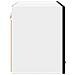 Armadio pensile Riga 2 pcs Rovere Nero e Bianco 60 x 31 x 40 cm - Foto miniatura 8