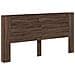 Testiera Rovere Marrone 200 x 16,5 x 103,5 cm Legno multistrato - Foto miniatura 1