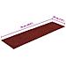 Tappetini per scale autoadesivi 30 pz 76x20 cm Bordeaux Rosso Rettangolari - Foto miniatura 8