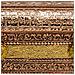 Tavolino In Metallo Goffrato Color Rame 38x38x14h - Foto miniatura 7