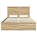 Struttura del letto con cassetto Rovere Sonoma 140 x 190 cm - Foto miniatura 8