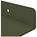 Scaffale da parete 2 pcs Verde oliva 40 x 9 x 2,5 cm - Foto miniatura 8