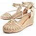 Zeppa Sparto Cien Beige Beige Tessile - Foto miniatura 1