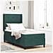 Letto a molle con materasso Verde Scuro 80 x 200 cm Velluto - Foto miniatura 2