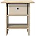 Comodino Rovere Sonoma 41 x 40 x 45 cm Legno multistrato - Foto miniatura 6