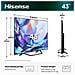 43A79S 109,2 cm (43") 4K Ultra HD Smart TV Wi-Fi Nero - Foto miniatura 5