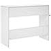 Consolle Bianco Lucido 96,5 x 38 x 75 cm Legno multistrato - Foto miniatura 6