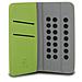 Custodia in Pelle per Smartphone 4.5" / 5" - Colore Verde - Foto miniatura 1